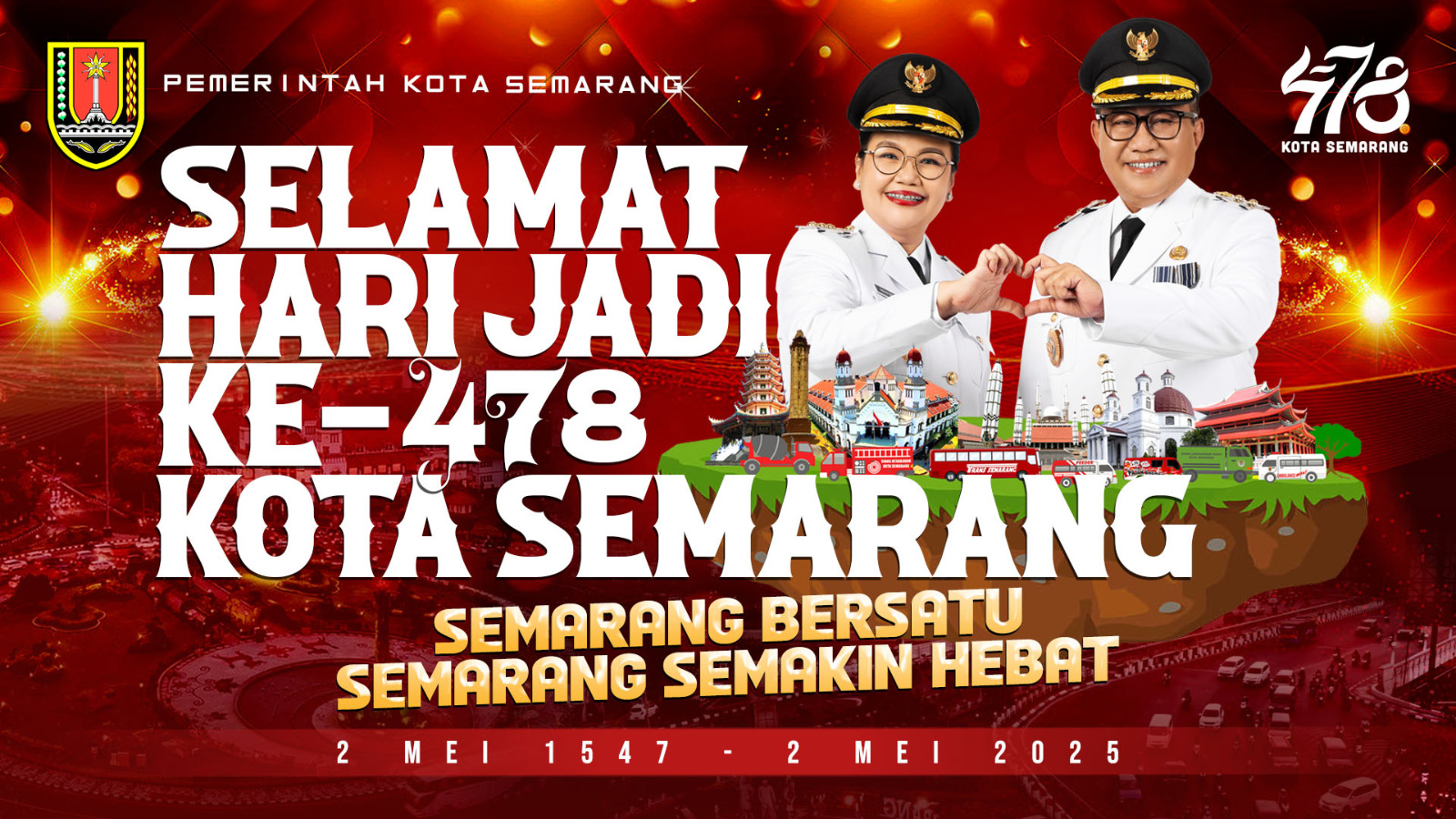 Selamat Hari Jadi ke-478 Kota Semarang